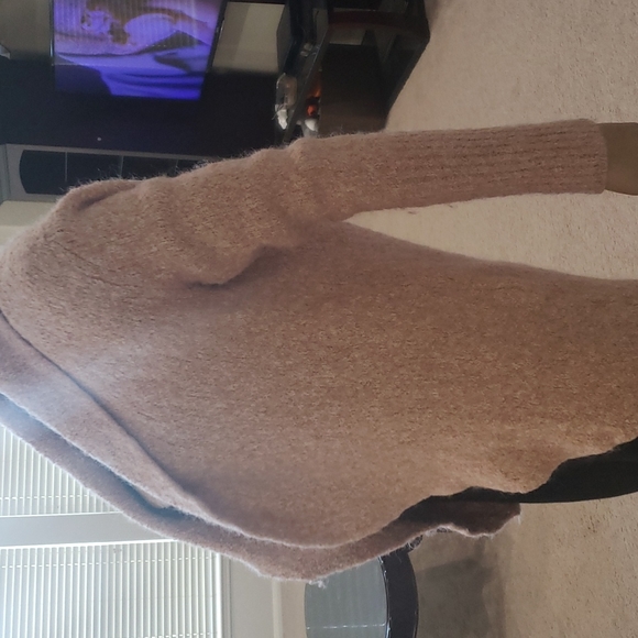 Leith S open front fuzzy textured cardigan - Picture 5 of 9